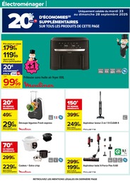 Offre Aspirateur Balai dans le catalogue Carrefour du moment à la page 86