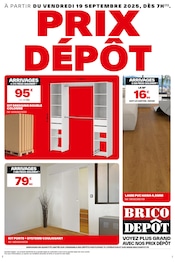 Catalogue Bricolage Brico Dépôt en cours à Grez-Neuville et alentours, "PRIX DÉPÔT", 1 page, 19/09/2025 - 02/10/2025