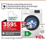 Lave-linge hublot - TCL - But à Le Mans Lave-linge hublot - TCL en promo chez But Le Mans à 359,99 €
