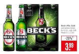 Pils im Angebot bei Marktkauf in Freiburg Pils Angebote von Beck's bei Marktkauf Freiburg für 3,99 €