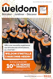 Catalogue Weldom "WELDOM S'INSTALLE À MARCONNE-HESDIN" à Saint-Riquier et alentours, 32 pages, 15/05/2024 - 02/06/2024