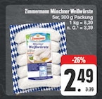 Aktuelles Münchner Weißwürste Angebot bei EDEKA in Chemnitz ab 2,49 €