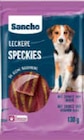 Hundenahrung Speckies im Angebot bei Netto Marken-Discount in Arnsberg Hundenahrung Speckies Angebote von Sancho bei Netto Marken-Discount Arnsberg für 0,55 €