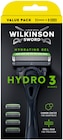 Hydro3 Rasierer Starterset im Rossmann Prospekt Hydro3 Rasierer Starterset von Wilkinson Sword im aktuellen Rossmann Prospekt für 10,99 €