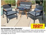 Gartenmöbel-Set Charlotta Angebote bei toom Baumarkt Heidenheim für 199,99 €
