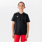 Kinder Fußball Trikot Kurzarm - Essential schwarz bei Decathlon im Jena Prospekt für 5,99 €
