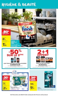 Promotion Finish dans le prospectus Carrefour Market, valable du 11/08/2026 au 23/08/2026 Promo Finish dans le catalogue Carrefour Market du moment à la page 13