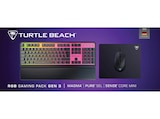 Gaming-Maus Pure SEL, Gaming-Tastatur Magma, Gaming-Mauspad Sense Core Mini, Bundle, kabelgebunden, Schwarz von TURTLE BEACH im aktuellen MediaMarkt Saturn Prospekt für 59,99 €