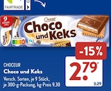Choco und Keks im ALDI SÜD Prospekt Choco und Keks von Choceur im aktuellen ALDI SÜD Prospekt für 2,79 €