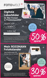 Rossmann Kalender im Prospekt 