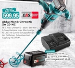 Akku-Handrührwerk Xo 20 NC bei i&M BauCentrum im Tagewerben Prospekt für 713,94 €