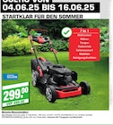 EGGER Fachmarkt - Benzin-Rasenmäher Angebot im Prospekt Benzin-Rasenmäher bei EGGER Fachmarkt im Prospekt "" für 299,00 €