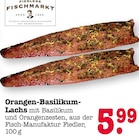 Orangen-Basilikum-Lachs bei E center im Karlsruhe Prospekt für 5,99 €