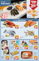 Sushi Angebot im aktuellen REWE Prospekt auf Seite 16