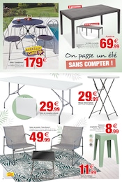Salon De Jardin Angebote im Prospekt "C'est les Vacances : Des prix fracassés pour tout l'été !" von Bazarland auf Seite 6