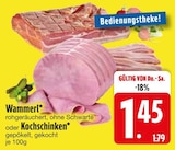 Wammerl oder Kochschinken von  im aktuellen EDEKA Prospekt für 1,45 €