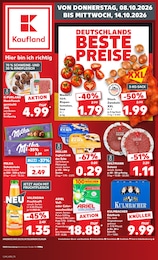 Kaufland Prospekt für Neuhaus: "Hier bin ich richtig", 70 Seiten, 08.10.2026 - 14.10.2026