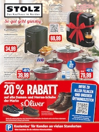 Aktueller Kaufhaus Stolz KaufhĂ€user Prospekt fĂŒr Rostock 21.11.2025 - 29.11.2025 Kaufhaus Stolz Prospekt fĂŒr Rostock mit 16 Seiten