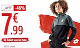Veste enfant - LOTTO - Intersport Veste enfant - LOTTO à 7,99 € dans le catalogue Intersport