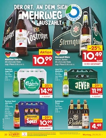 Bier im Netto Marken-Discount Prospekt "Aktuelle Angebote" mit 58 Seiten (Plauen)