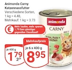 Carny Angebote von Animonda bei GLOBUS Braunschweig für 1,79 €