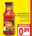 Feinkostsaucen von GUT&GÜNSTIG im aktuellen EDEKA Prospekt