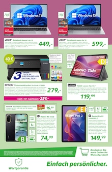 Drucker im EP: Prospekt "so lässt sich das Haushalten aushalten!" mit 12 Seiten (Trier)