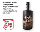 Kings of Prohibition im Angebot bei GLOBUS in Brühl Kings of Prohibition Angebote von Calabria Family Wines bei GLOBUS Brühl für 6,99 €