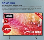 65" 4K UHD Smart TV GU65DU7199U im Angebot bei V-Markt in Regensburg 65" 4K UHD Smart TV GU65DU7199U Angebote von Samsung bei V-Markt Regensburg für 579,00 €