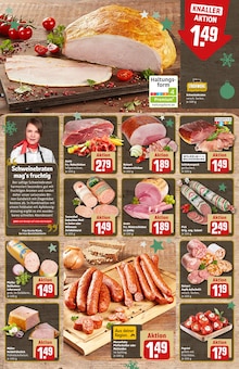 Schweinebraten im REWE Prospekt "Dein Markt" mit 34 Seiten (Mönchengladbach)