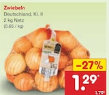 Zwiebeln für 1,29 € bei Netto Marken-Discount im Angebot Zwiebeln im aktuellen Netto Marken-Discount Prospekt