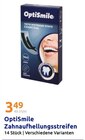Zahnaufhellungsstreifen von OptiSmile im aktuellen Action Prospekt für 3,49 €