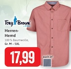 Herren-Hemd im Angebot bei Kaufhaus Stolz in Schwerin Herren-Hemd Angebote von Tony Brown by Stolz bei Kaufhaus Stolz Schwerin für 17,99 €