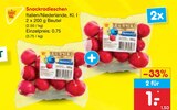 Snackradieschen im Angebot bei Netto Marken-Discount in Altenburg Snackradieschen Angebote bei Netto Marken-Discount Altenburg für 0,75 €