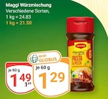 Würzmischung im Angebot bei GLOBUS in Bensheim Würzmischung Angebote von Maggi bei GLOBUS Bensheim für 1,29 €
