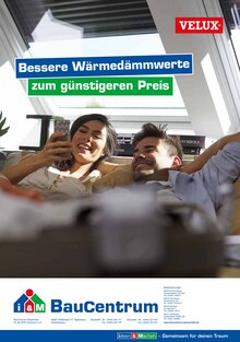i&M BauCentrum Prospekt Bessere Wärmedämmwerte zum günstigeren Preis. mit  Seiten in Schönburg und Umgebung