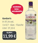 Aktuelles Gordon’s Angebot bei GetränkeLand Mayer in Dresden ab 11,99 €