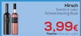Samtrot oder Schwarzriesling Rosé Angebote von Hirsch bei RAN Esslingen für 3,99 €