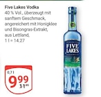 Vodka im Angebot bei GLOBUS in Trier Vodka Angebote von Five Lakes bei GLOBUS Trier für 9,99 €