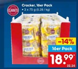 Aktuelles Cracker, 16er Pack Angebot bei Netto Marken-Discount in Duisburg ab 18,99 €