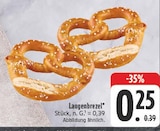 Laugenbrezel bei EDEKA im Prospekt "" für 0,25 €