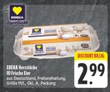 10 Frische Eier im Angebot bei EDEKA in Leipzig 10 Frische Eier Angebote von EDEKA Herzstücke bei EDEKA Leipzig für 2,99 €