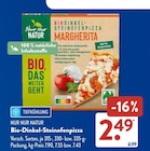 Bio-Dinkel-Steinofenpizza Angebote von Nur Nur Natur bei ALDI SÜD Mülheim für 2,49 €