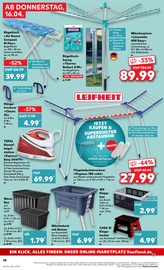 Aktueller Kaufland Prospekt mit Wäschetrockner, "Aktuelle Angebote", Seite 48