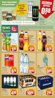 Cola im REWE Prospekt "Dein Markt" mit 26 Seiten (Stuttgart)