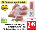 zartes Schweine-Filet bei E center im Prospekt "" für 2,49 €