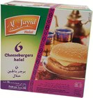 Cheeseburger Halal x6 Surgelés - AL JAYID dans le catalogue Intermarché Super