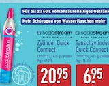 Zylinder Quick Connect im ALDI Nord Prospekt Zylinder Quick Connect von sodastream im aktuellen ALDI Nord Prospekt für 6,95 €