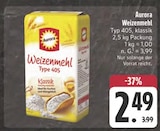 Weizenmehl Type 405 Angebote von Aurora bei EDEKA Chemnitz für 2,49 €