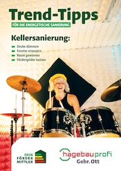Aktueller Gebrüder Ott Baustoffe Baumärkte Prospekt in Fellbach und Umgebung, "Trend-Tipps für die energetische Sanierung" mit 13 Seiten, 30.04.2026 - 09.05.2026